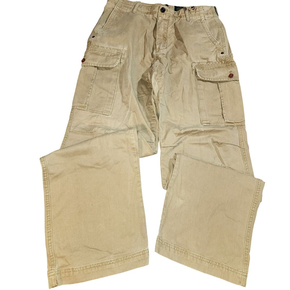 Timberland Men's Tan Utility Cargo Pants 34X34